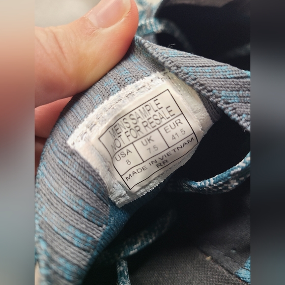 Merrell Running Shoes SAMPLE MENS Mag-9 Dragonfly Blue Vibram SIZE 8 - Picture 5 of 8